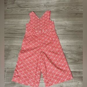 Janie and Jack baby palazo size 3 coral color